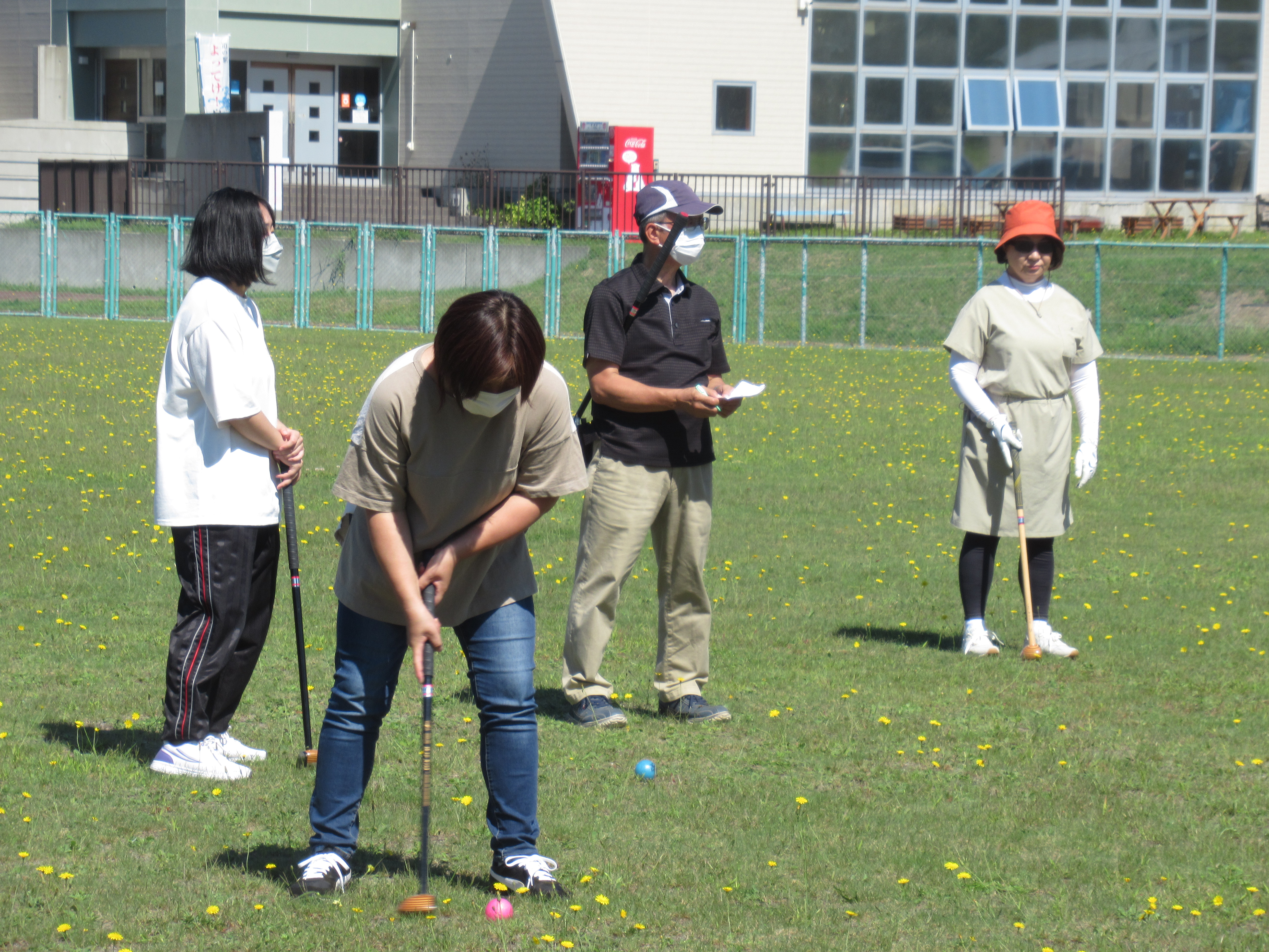 ９月１０日（土）に千走山村広場で秋季パークゴルフ大会が開催されました。