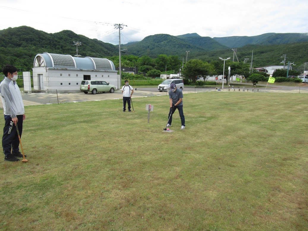 当日は風がありましたが、晴れて気持ちよくコースを周れました。